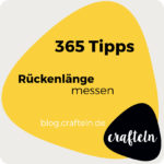 Tipp 8 Rückenlänge messen